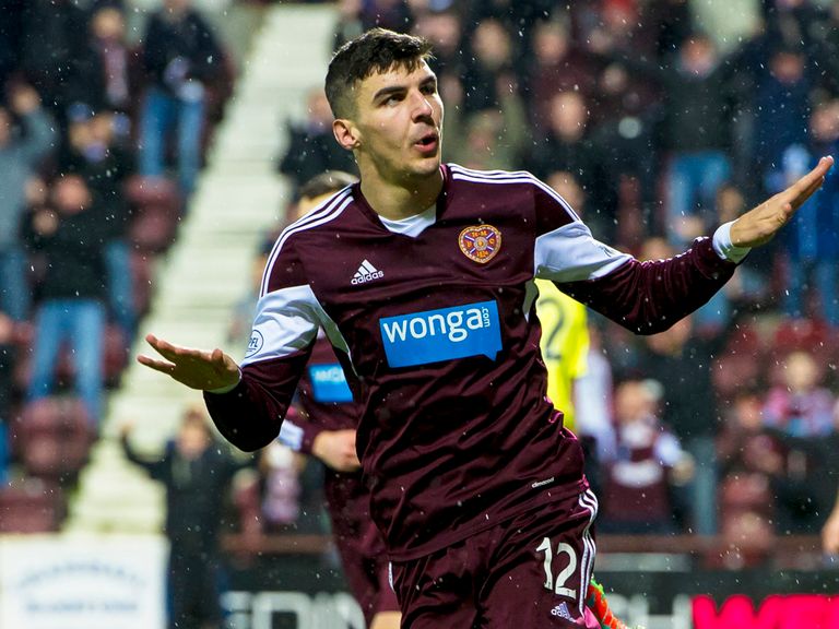Callum Paterson: Hearts defender scored - but was stretchered off against Annan