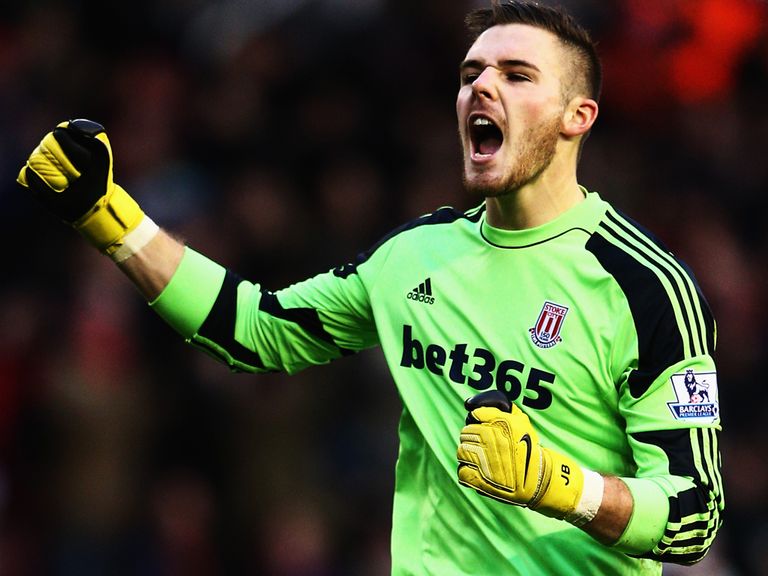 Jack Butland: Joined Stoke from Birmingham