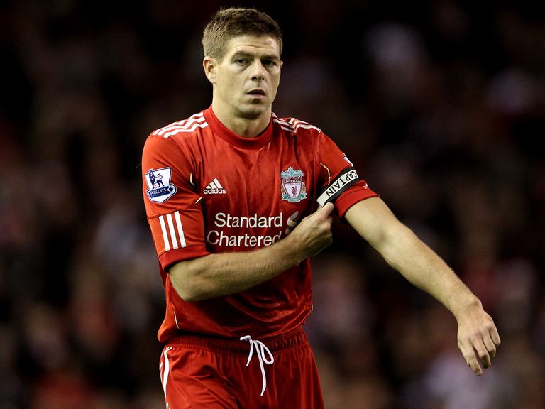 Liverpool captain Steven Gerrard