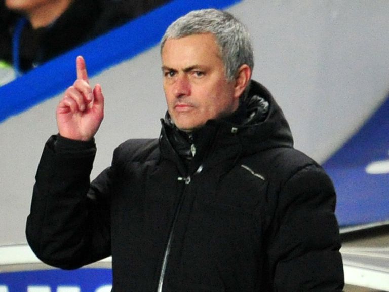 Jose Mourinho: Playing down Chelsea's title hopes