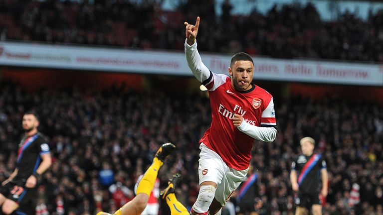 Alex Oxlade-Chamberlain: At the double for Arsenal