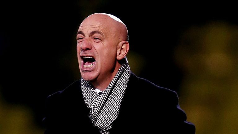 Giuseppe Sannino: Has Watford eyeing the play-offs