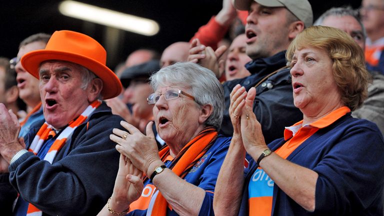 The Bloomfield Road faithful were happy with Andy Keogh's equaliser