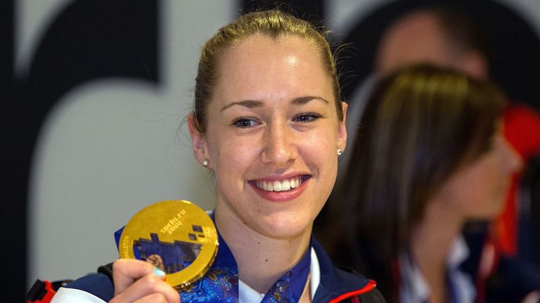 Lizzy Yarnold: Polled 57% of the vote