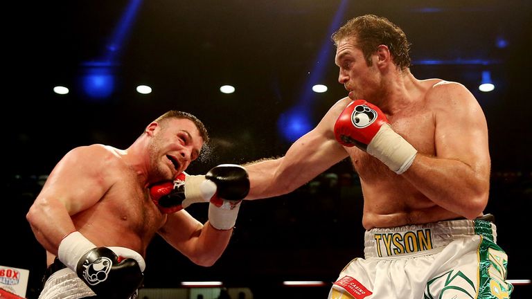 Tyson Fury: Eyeing improvement in the coming months