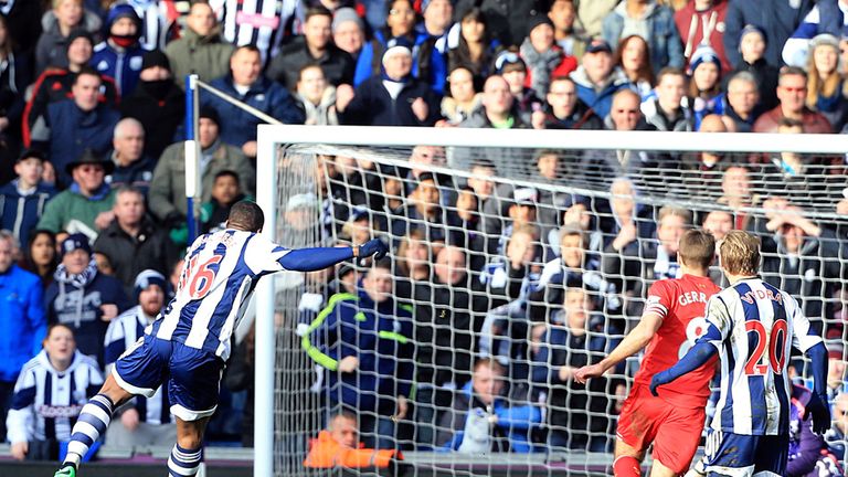 Victor Anichebe: Fires in the equaliser for West Brom