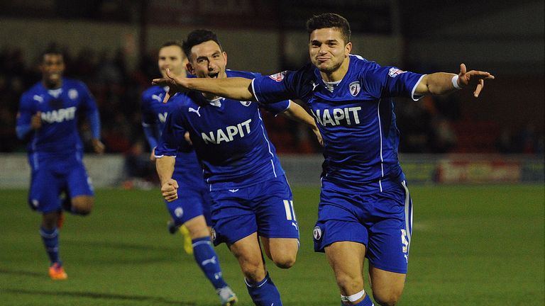 Sam Morsy: Grabbed a second goal for Chesterfield