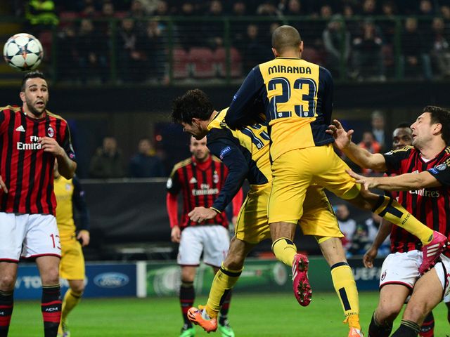 Diego Costa heads home Atletico's winner