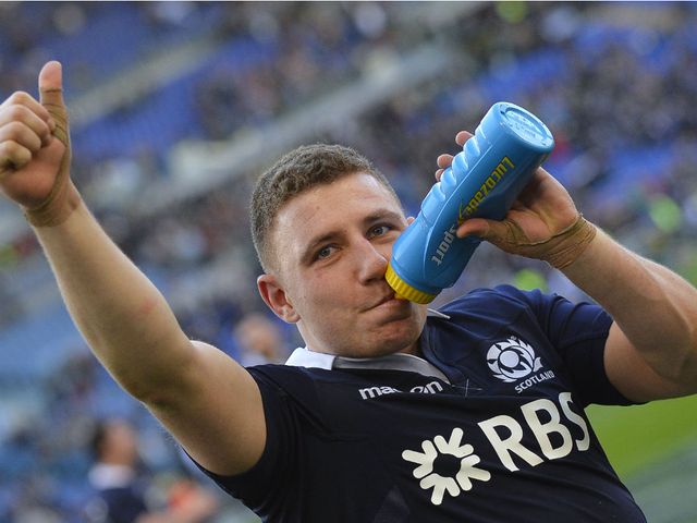 Duncan Weir after kicking Scotland to a late win in Rome