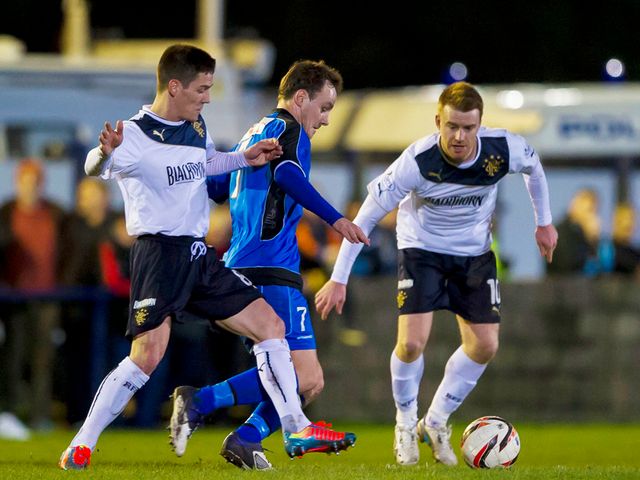 Sean Winter is put under pressure
