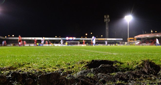 Broadfield Stadium: Pitch unplayable