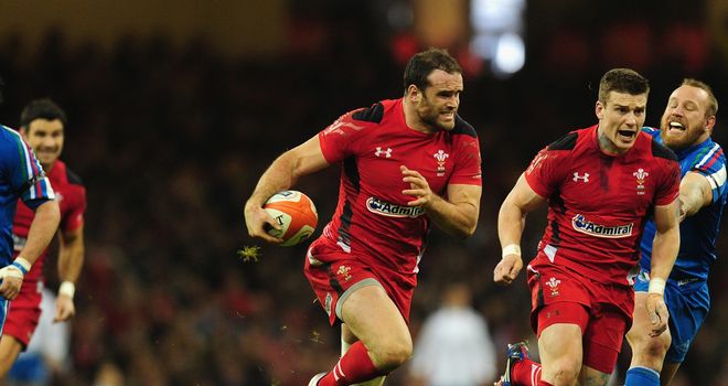 Jamie Roberts' powerful running will be key to Wales