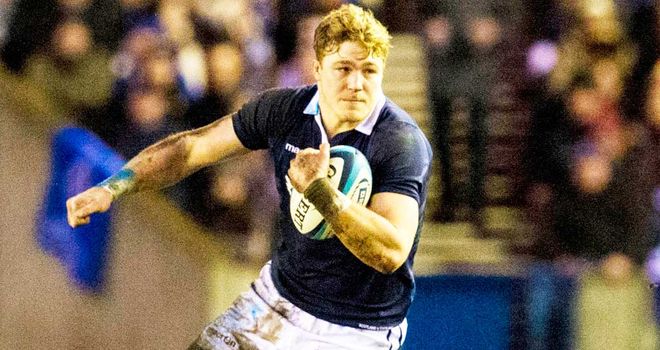 David Denton: The Scotland forward has been frustrated by the Six Nations campaign