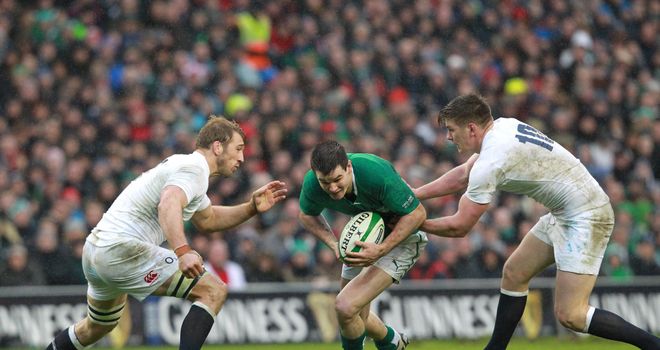 Jonny Sexton: powering through England