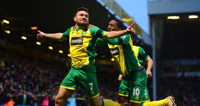 Robert Snodgrass: Celebrates his clinical strike