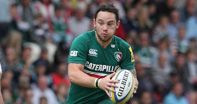 Ryan Lamb: Relegated to third choice fly-half at Leicester