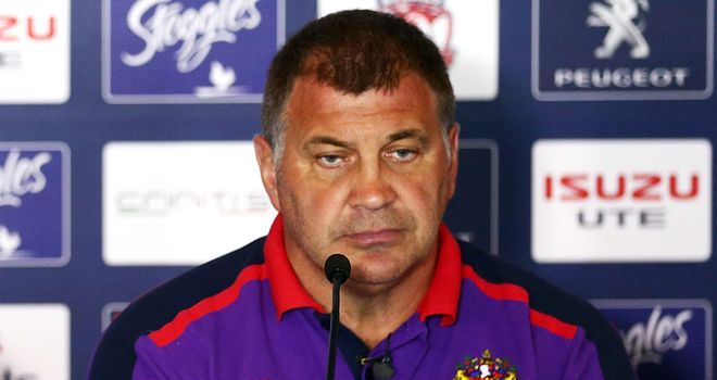 Shaun Wane: Happy with cup triumph