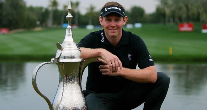 Stephen Gallacher: With Dubai Desert Classic trophy