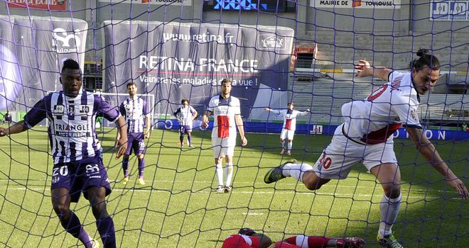 Zlatan Ibrahimovic: Completes hat-trick in Paris Saint-Germain win