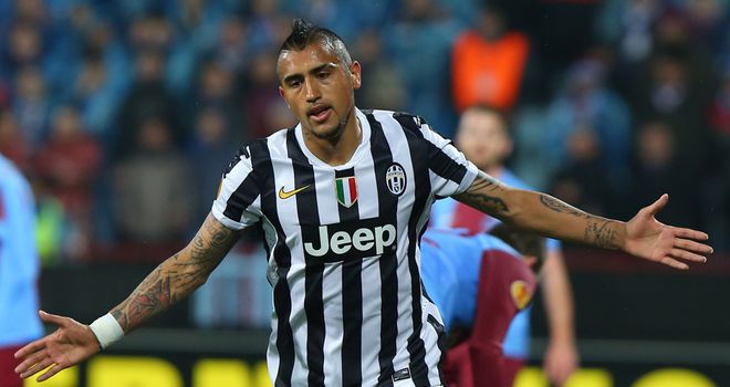 Arturo Vidal: Hit the opener for Juvenuts