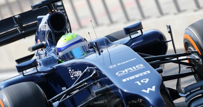 Felipe Massa: Only five laps on Day One