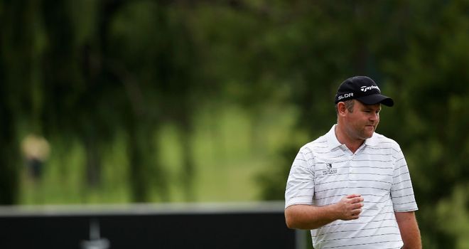 Alastair Forsyth: Part of a four-man group at the top of the leaderboard