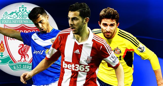 Liverpool's Suso, Assaidi & Borini are doing well out on loan (Graphic by Thomas McClure)