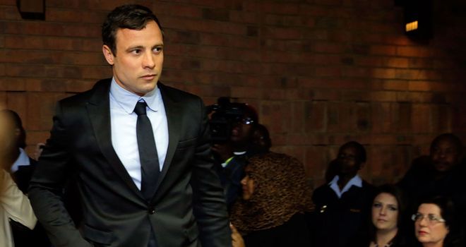 Oscar Pistorius: pleaded not guilty at the start of his trial in Pretoria