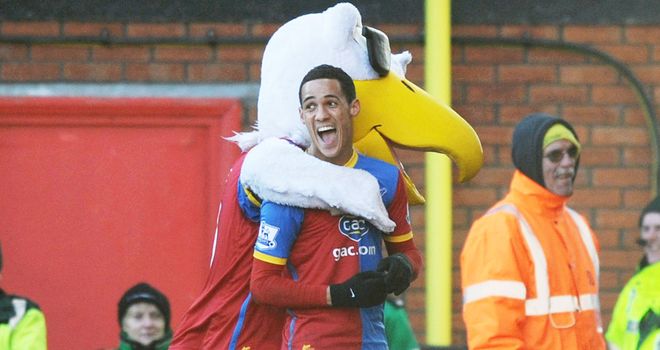 Tom Ince: Celebrates after making it 1-0