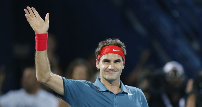 Roger Federer: No dramas in Dubai first round