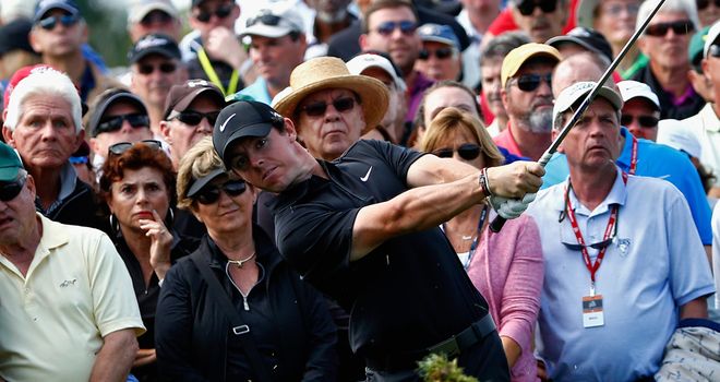 Rory McIlroy: Bounced back from poor start to maintain lead in Florida