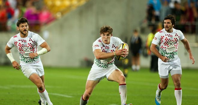 Phil Burgess leads England's attack in Wellington
