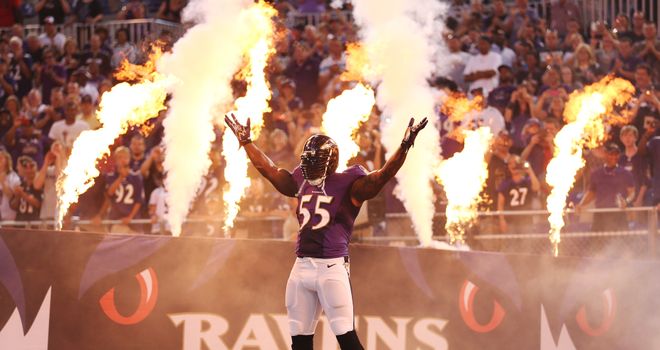Linebacker Terrell Suggs will be remaining with the Baltimore Ravens