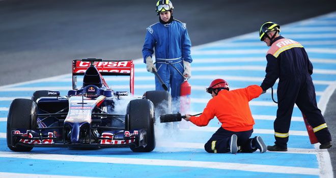 Toro Rosso: Endured a tough baptism with the STR9