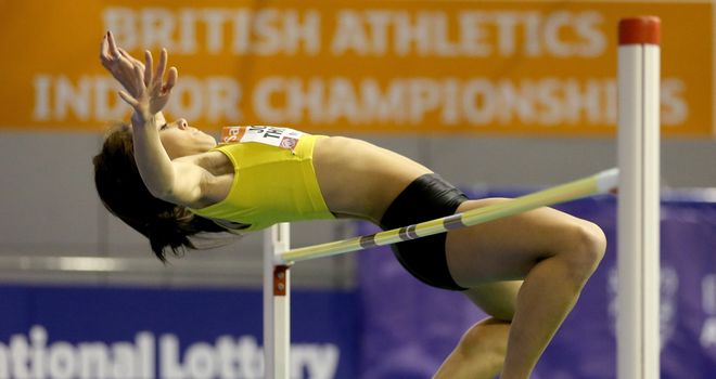 Katarina Johnson-Thompson: Smashed her own personal best to win the high jump in a British record time