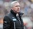 Alan Pardew: Far from happy with his team