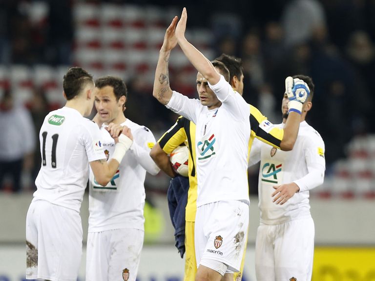 Dimitar Berbatov: Netted his first goal for Monaco