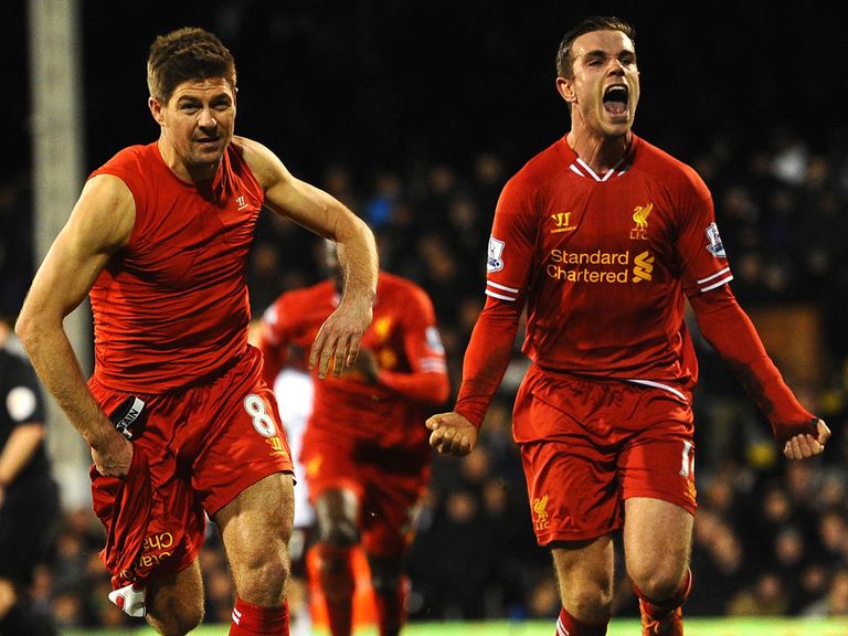 Jordan Henderson (r): Wants to help skipper Gerrard