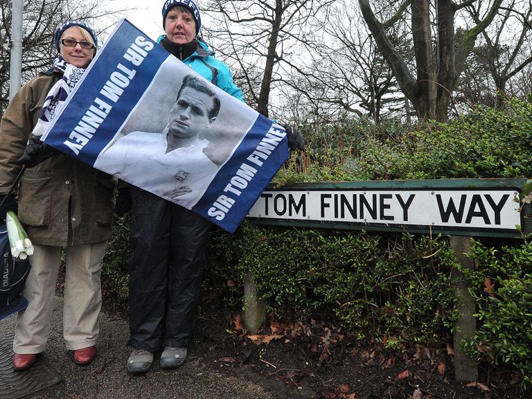 Sir Tom Finney, died aged 91