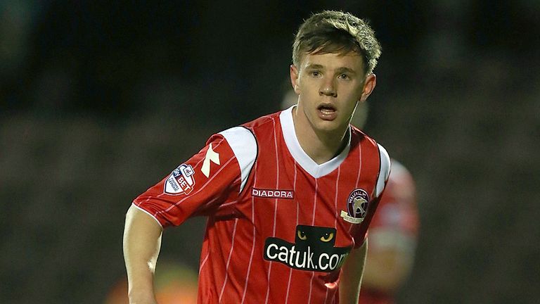 James Baxendale: Came close to scoring