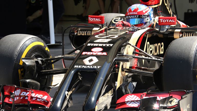 Grosjean has so far completed less than 100 laps in the E22