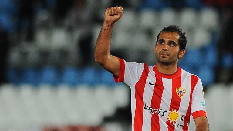 Verza scored twice from the spot for Almeria