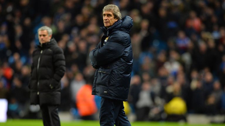 Manuel Pellegrini: Man City boss has criticised Chelsea's style of play