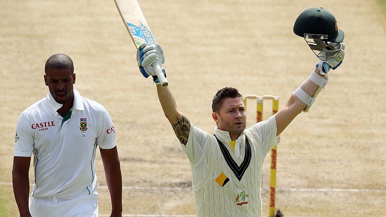 Michael Clarke: his 27th Test century