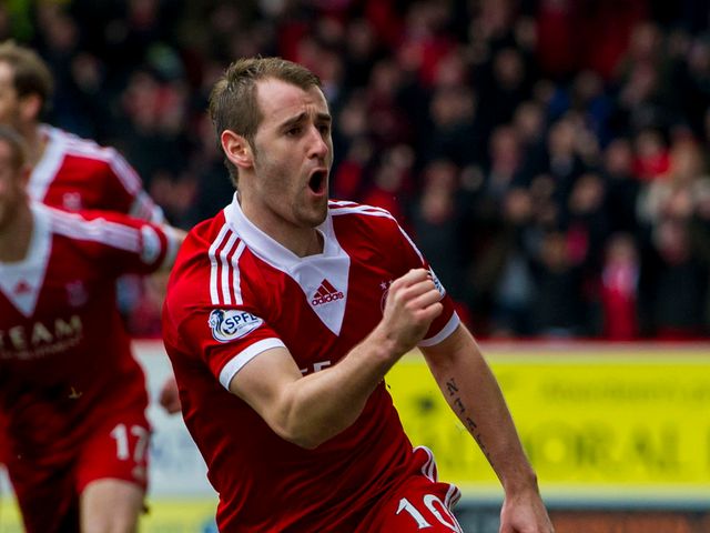 Niall McGinn: Scored for Aberdeen