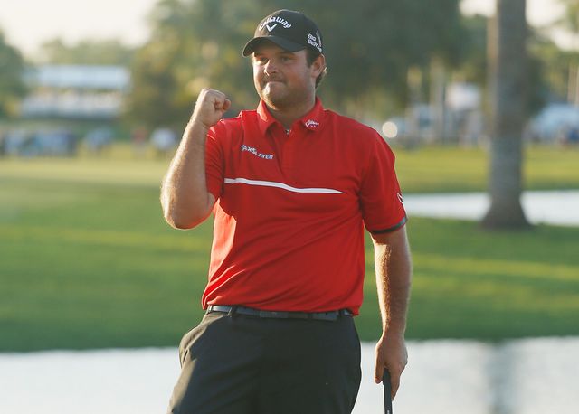 Reed: Held his nerve to prevail by a stroke