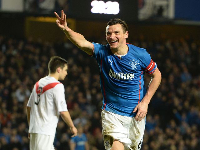 Lee McCulloch scored a hat-trick for Rangers