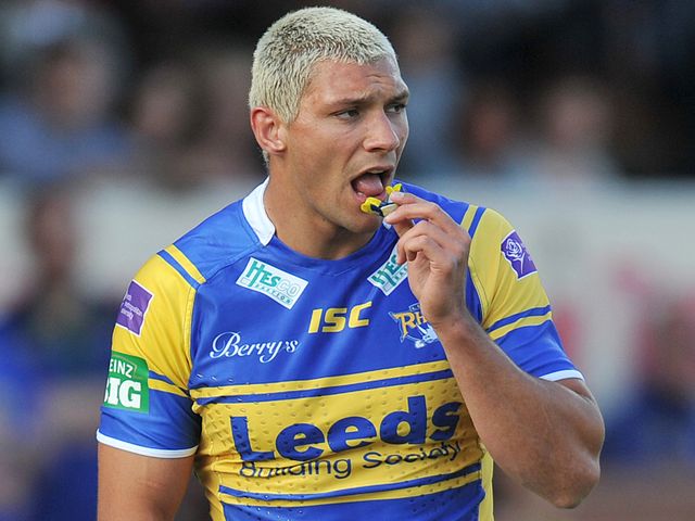 Ryan Hall: Hat-trick of tries for Leeds