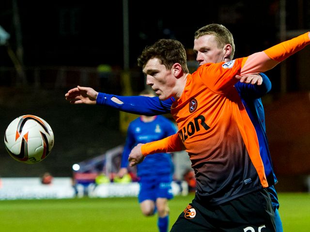 Andrew Robertson holds off Billy McKay
