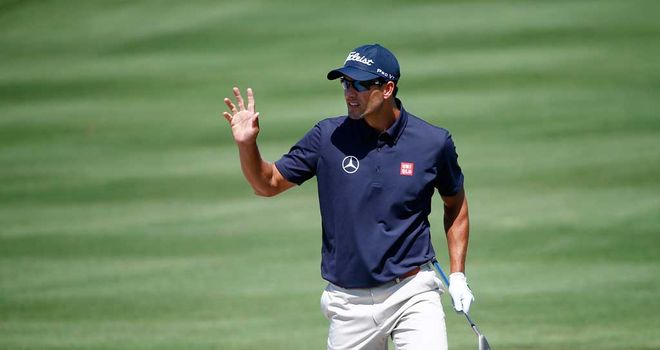 Adam Scott: Early leader in Florida